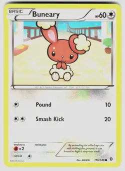 BUNEARY 116/149 C BOUNDARIES CROSSED POKEMON LP - Image 1