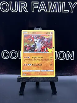 Pokemon TCG Celebrations 25th Anniversary Holo Rare - Groudon 017/025 - 2021 LP - Image 1
