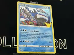 Pokemon TCG Kyogre Celebrations 25th Anniversary 003/025 Holo Rare - Image 4