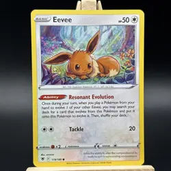 Eevee 119/189 Common Astral Radiance Pokemon - Image 2