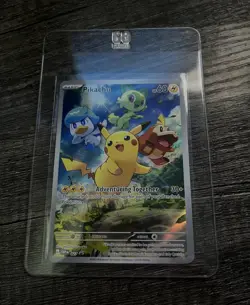 The Pokemon Company Pikachu 027 SV Promo 2023 Holo Adventuring Together 30+ - Image 1