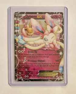 Sylveon EX RC21/RC32 Generations Radiant Collection Ultra Rare Holo 170HP - Image 1