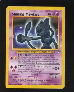 2002 Pokemon Neo Destiny #109/106 Shining Mewtwo - Image 1