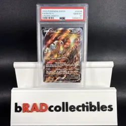 2023 Pokemon Sword & Shield Crown Zenith Full Art Entei V GG36 PSA 10 - Image 2