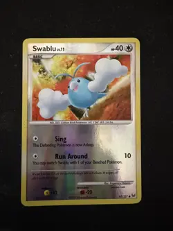 Swablu 97/127 Reverse Holo Platinum Pokemon TCG - Image 1