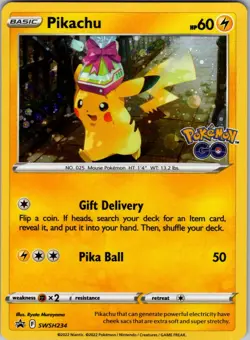 Pikachu - SWSH234 SWSH: Sword & Shield Promo Cards Pokemon NM Holo - Image 1