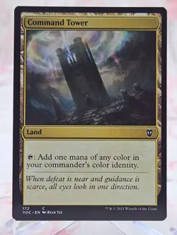 MTG Commander: Innistrad: Crimson Command Tower 172 C - NM - Image 1