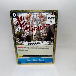 Gum-Gum Rain OP02-068 Rare Paramount War One Piece Foil Near Mint - Image 1