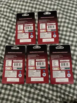 LOT OF 5 One Piece OP-13 Carrying on His Will Sleeved Blister Booster Packs New - Image 5