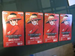 One Piece Lot OP-13 Carrying on His Will 4 Sleeved Booster Packs - Image 1