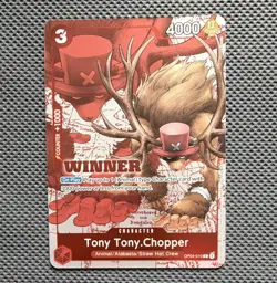 Bandai Tony Tony.Chopper OP04-010 Promo Winner Character One Piece CCG EN - Image 1