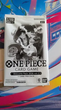 One Piece Sealed NEW Welcome Pack 2026 Volume 1 - Image 1