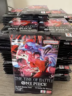 One Piece TCG OP16 The Time Of Battle - Sealed Booster Pack (Postage Disc Inc) - Image 1