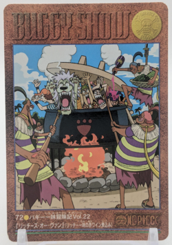 Richie vs Kumate Tribe One Piece 72 Visual Adventure Carddass frontispiece 2000 - Image 1