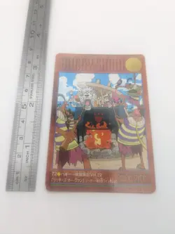 Richie vs Kumate Tribe One Piece 72 Visual Adventure Carddass frontispiece 2000 - Image 4