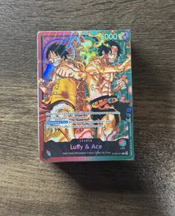 ONE PIECE TCG: (ST-30) Starter Deck EX: Luffy & Ace BRICK ONLY SEALED! #ST30-001 - Image 1