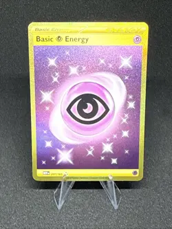 NM Gold Basic Psychic Energy 207/165 Scarlet & Violet 151 Pokemon Card SV Rare - Image 1