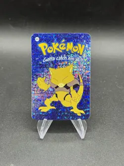 Abra Holo Pokemon Vintage 2000 Vending Prism Sticker Nintendo Rare - Image 1