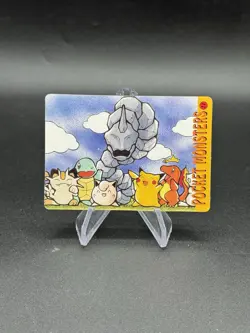 Ash Pikachu Variant Holo Pokemon Vintage Pocket Monster Vending Prism Sticker 25 - Image 2