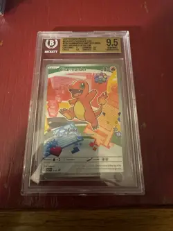 BGS 9.5 Charmander 038 Me: Mega Evolution Promo Holo - Image 1