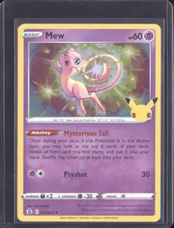 Mew 2021 Pokemon Celebrations 011/025 - Image 1
