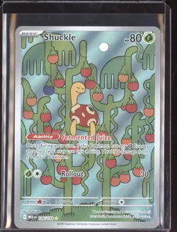 Shuckle 2025 Pokemon Mega Evolution Illustration Rare 136/132 - Image 1