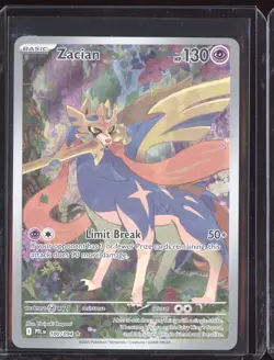Zacian 2025 Pokemon Phantasmal Flames Illustration Rare 100/094 - Image 1