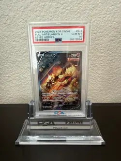 Pokemon Flareon V Eevee Heroes KOREAN Full Alt Art #073 PSA 10 Gem Mint - Image 1