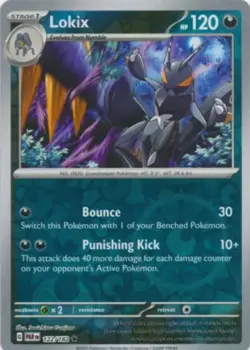 Pokemon SV04: Paradox Rift: Lokix - 122/182 - Reverse Holofoil - Image 1