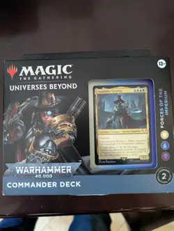 MTG:Universes Beyond Warhammer 40k Forces Of The Imperium Commander Deck Sealed - Image 1