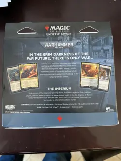 MTG:Universes Beyond Warhammer 40k Forces Of The Imperium Commander Deck Sealed - Image 2