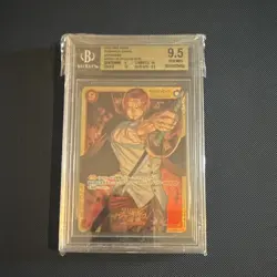 One Piece Card Game Shanks SCR JPN Romance Dawn OP01-120 2022 BGS 9.5 - Image 1