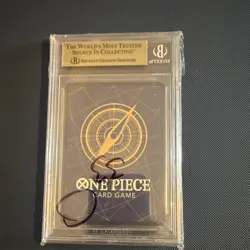 One Piece Card Game Shanks SCR JPN Romance Dawn OP01-120 2022 BGS 9.5 - Image 2