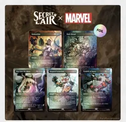 SECRET LAIR X MARVEL’S SPIDER-MAN: VENOM UNLEASHED (COLORS) FOIL EDITION - Image 1