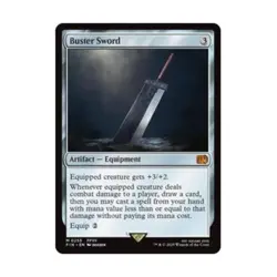 WotC Universes Beyond: FINAL FANTASY Buster Sword (MR) NM - Image 1