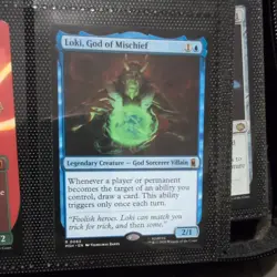 Loki, God of Mischief #65 (MSH) MTG TCG Card - Image 1