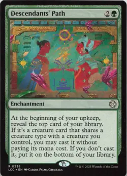 Descendants' Path R Commander: The Lost Caverns of Ixalan 238 NM MTG - Image 1