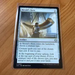 Herald’s Horn - N/M - The Lost Caverns of Ixalan Magic The Gathering MTG - Image 1