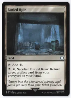 Buried Ruin 254 Universes Beyond: Fallout - Image 1