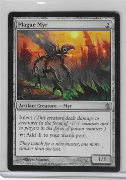 Plague Myr - NM - Magic the Gathering - Regular- MTG - Image 1