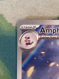 Pokemon TCG Ampharos Chaos Rising Illustration Rare 90/86 Near Mint - Image 3