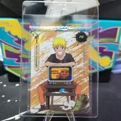 Naruto Shippuden - Naruto Uzumaki PSA Magazine Promo Card Sealed NM - Image 1