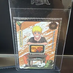 Naruto Shippuden - Naruto Uzumaki PSA Magazine Promo Card Sealed NM - Image 1
