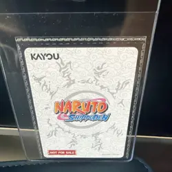 Naruto Shippuden - Naruto Uzumaki PSA Magazine Promo Card Sealed NM - Image 2