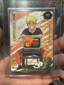 Naruto Shippuden - Naruto Uzumaki PSA Magazine Promo Card Sealed NM - Image 1