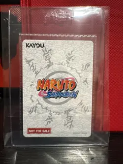 Naruto Shippuden - Naruto Uzumaki PSA Magazine Promo Card Sealed NM - Image 3