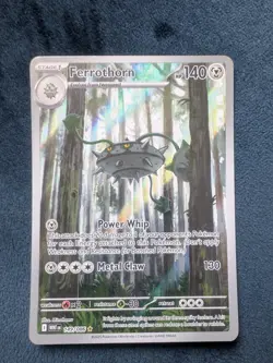 Pokemon TCG Ferrothorn Illustration Rare White Flare Card 149/086 NM Condition - Image 1