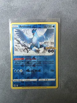 Pokemon TCG Articuno Holo Rare Card 2022 Pokemon Go Stamped 024/078 Mint/NM - Image 1