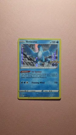 Articuno 024/078 Holo Rare Pokemon GO Pokemon Holo Near Mint - Image 1
