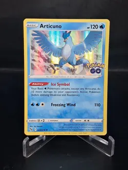 Articuno 024/078 | Pokemon GO | Rare Holo Pokemon Card - Image 1